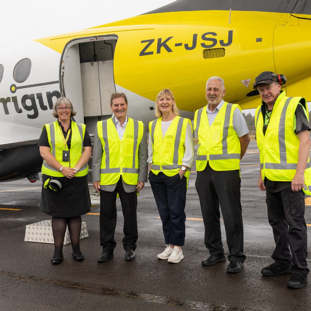 originair team with taupo airport team