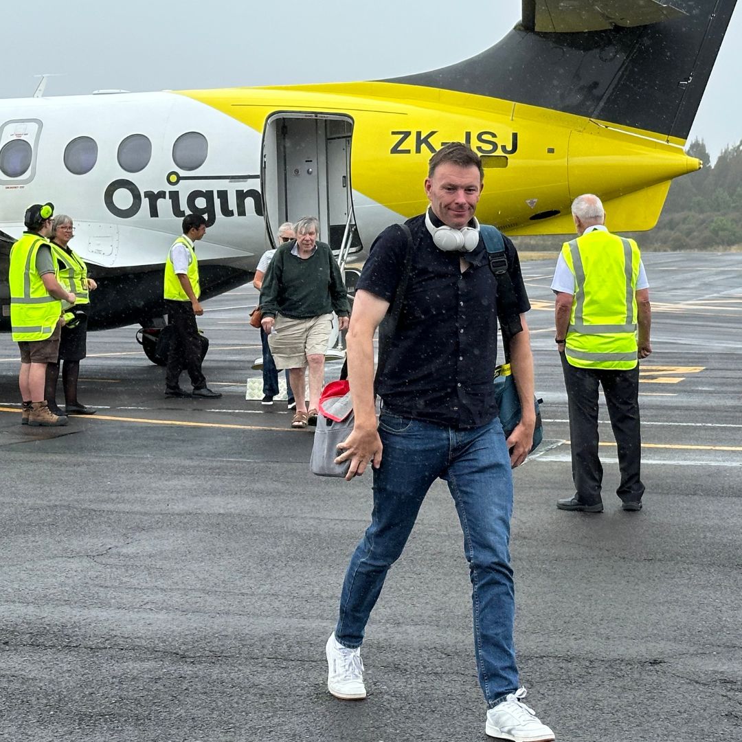 first flight to taupo for originair